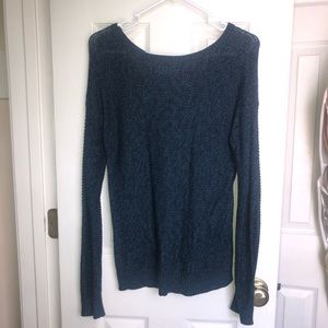 Blue Knit Sweater